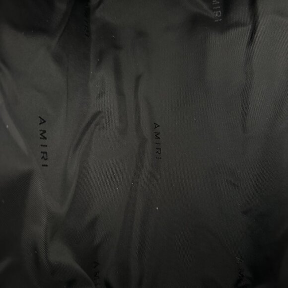 Amiri Brown Leather Dopp Kit - Picture 6 of 7